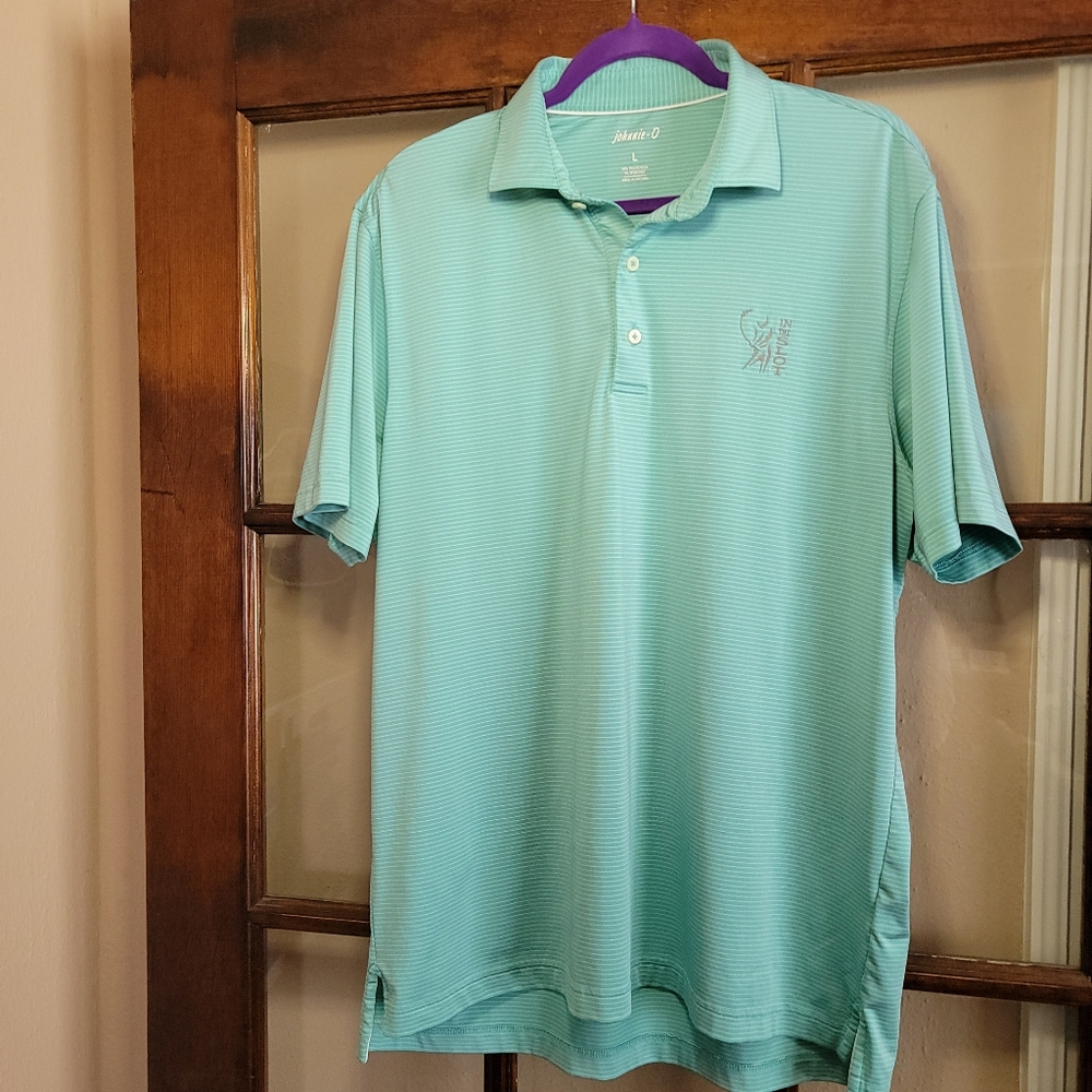Johnnie-O Men's Size Large Golf Polo